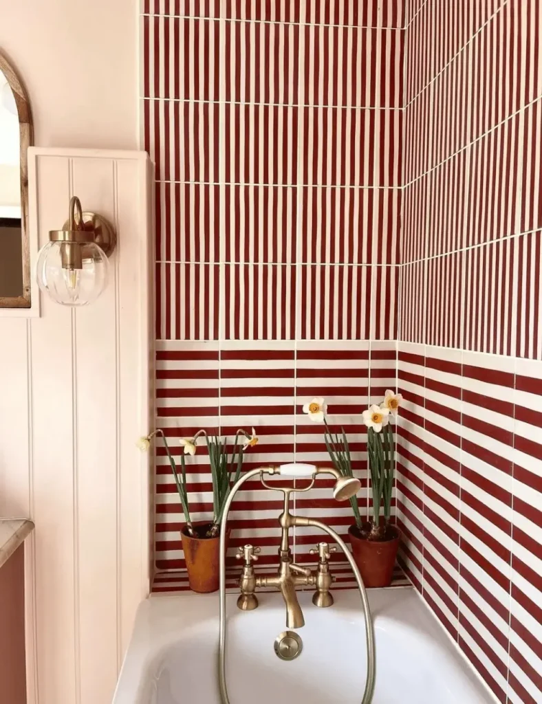 colourful bathroom idea