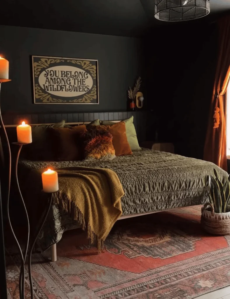 dark witchy bedroom