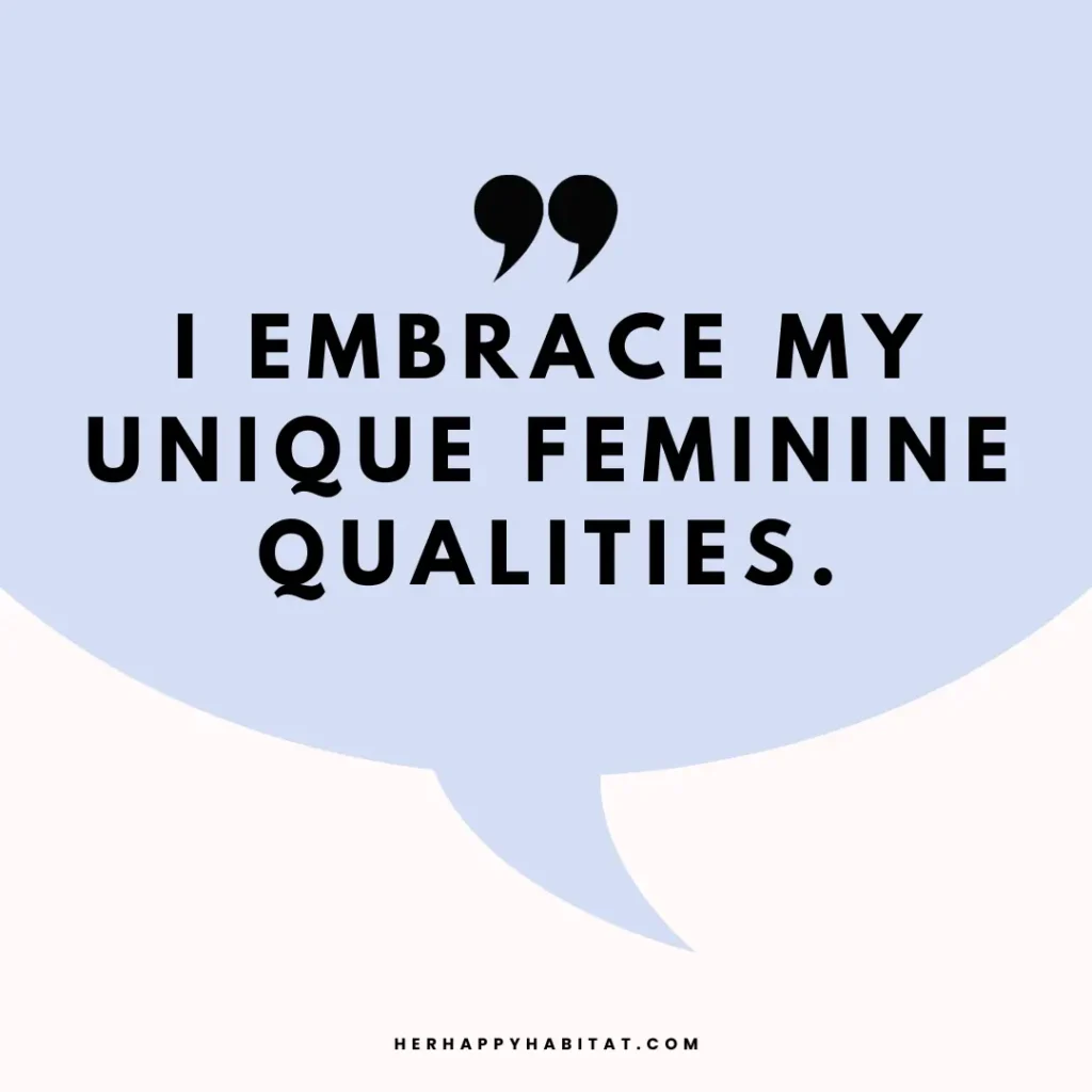 Divine Feminine Energy Affirmations