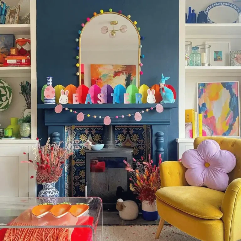 Easter Mantle Decor Ideas
