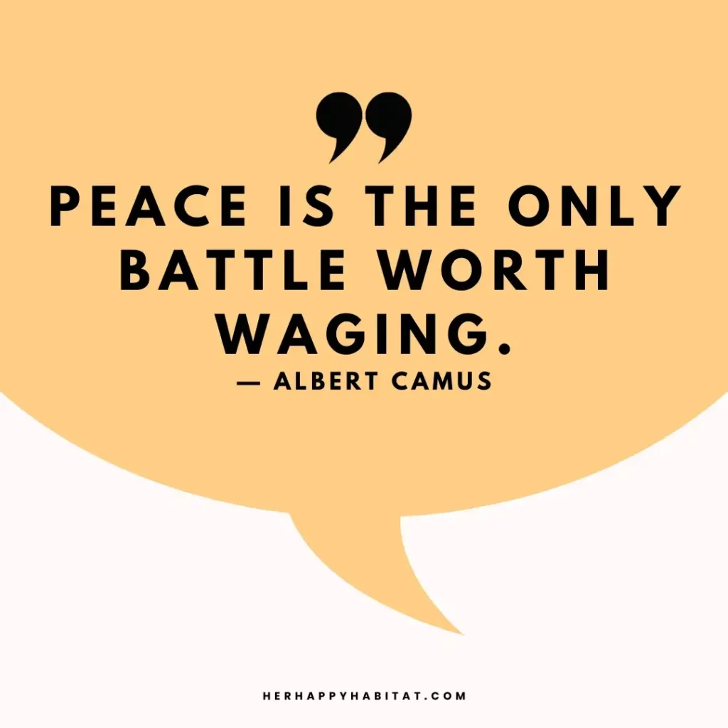 Peace Captions For Instagram
