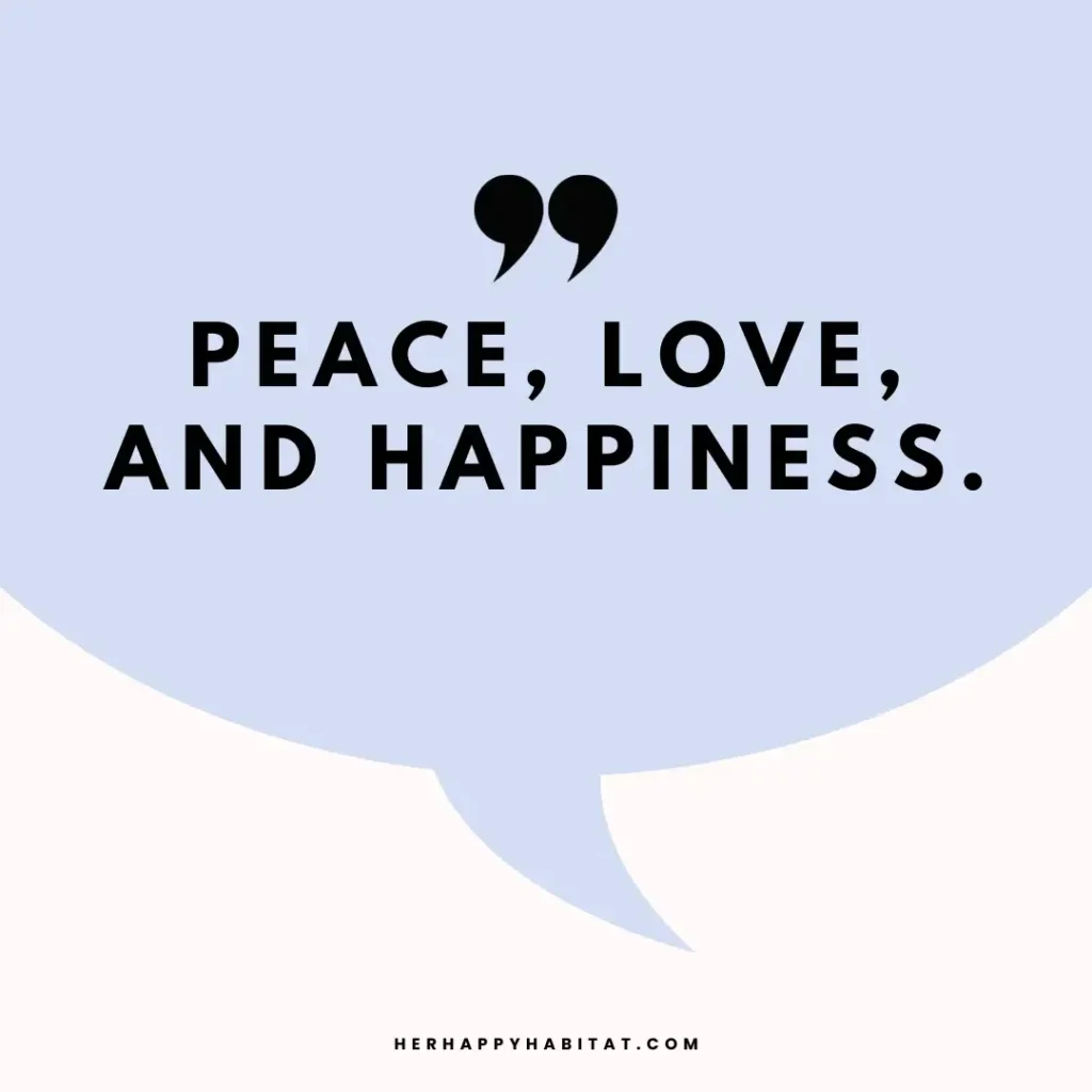 Peace Captions For Instagram