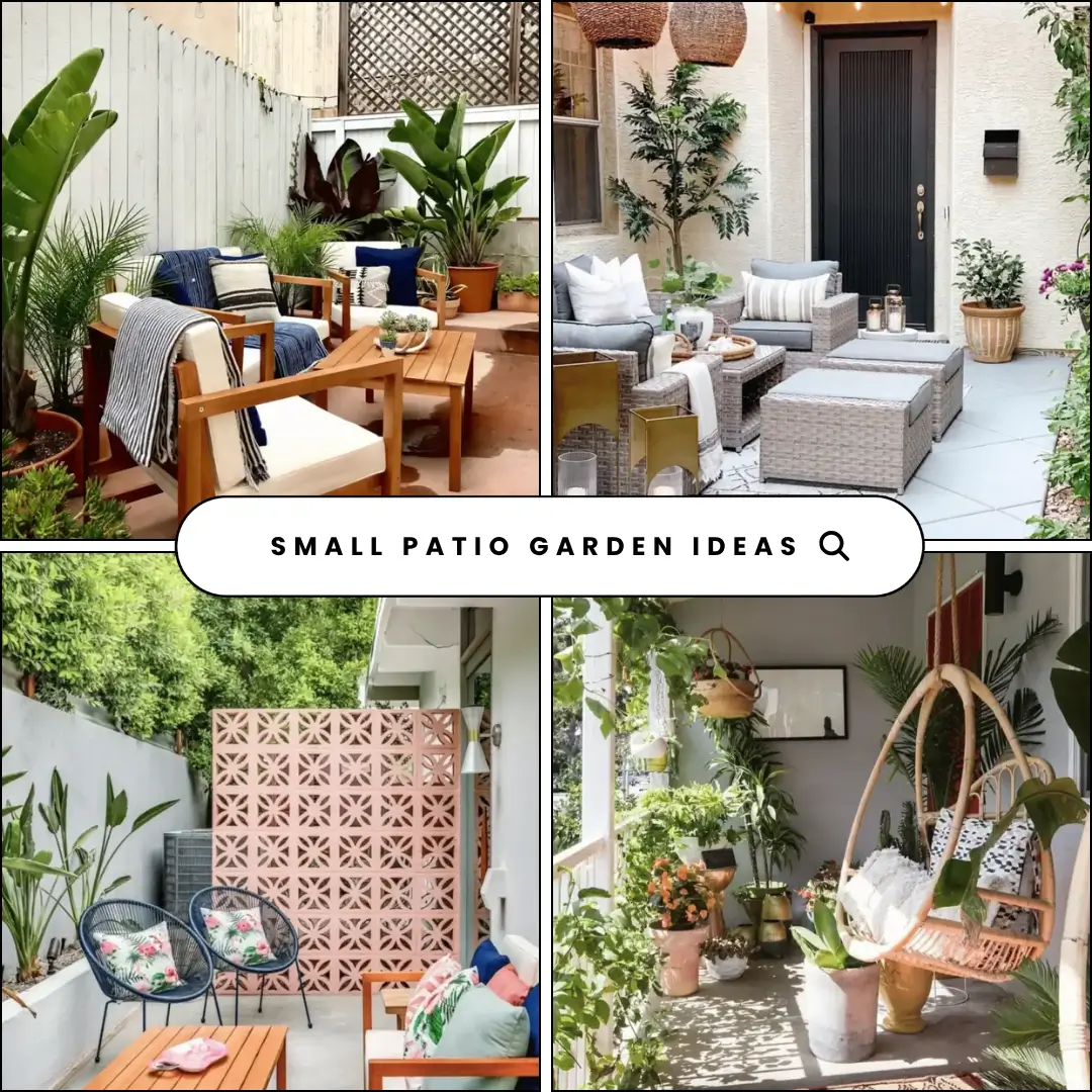 small patio garden ideas