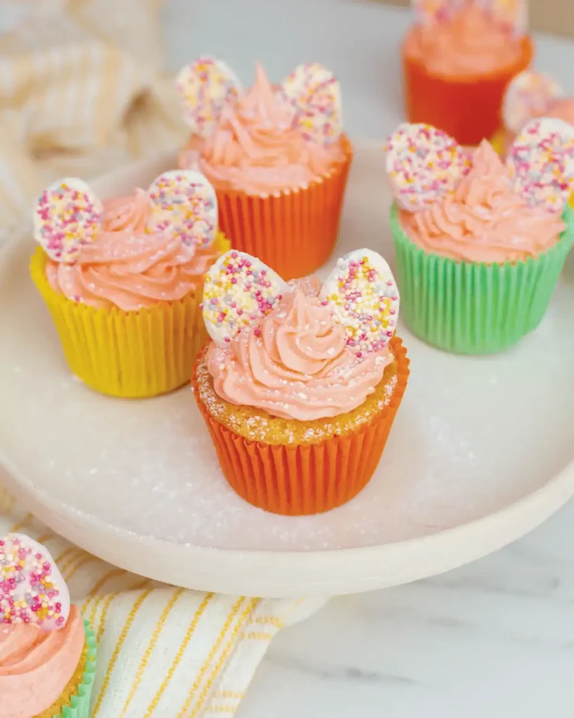 pink easter cupcake recipe