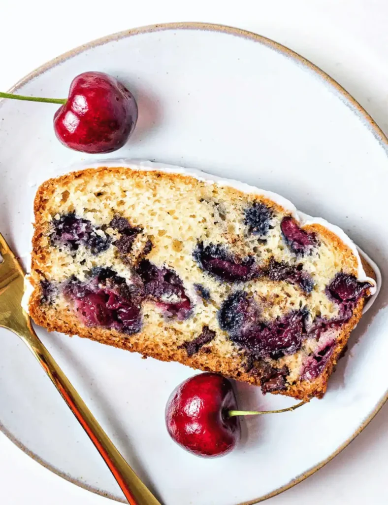 Cherry bread with chocolate chunks