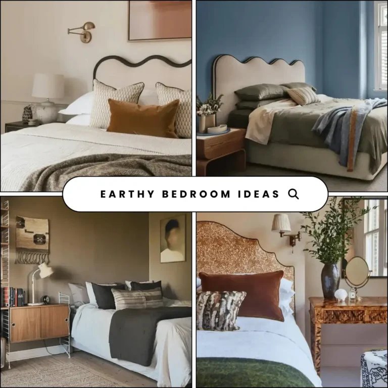 EARTHY BEDROOM IDEAS