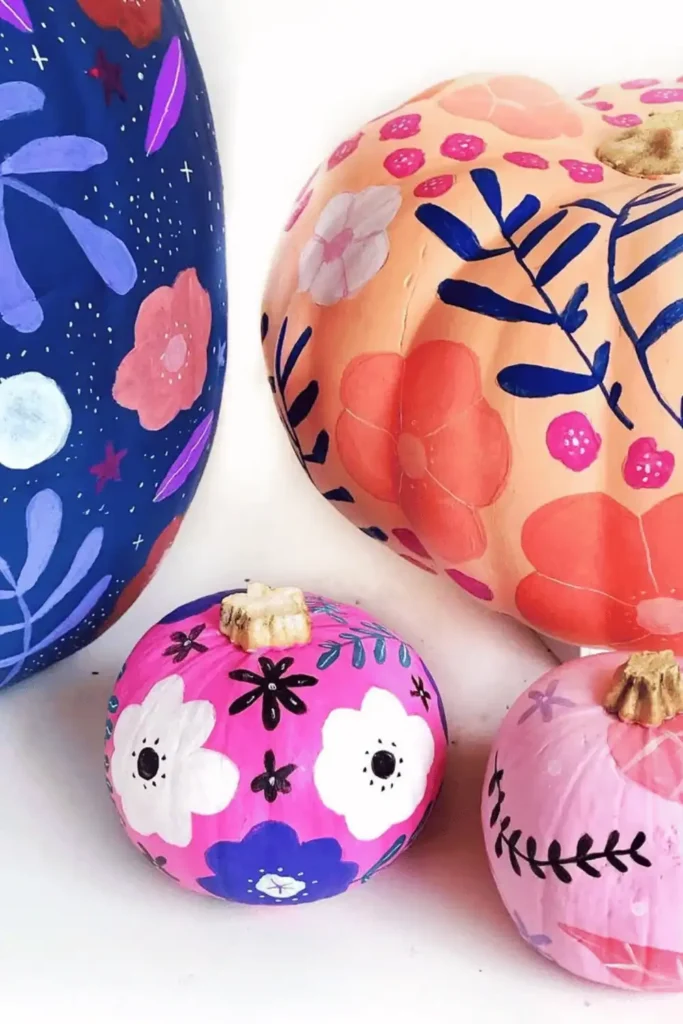 halloween painted pumpkins ideas