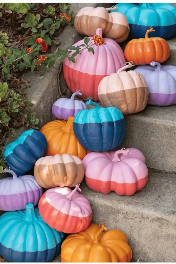 halloween painted pumpkins ideas