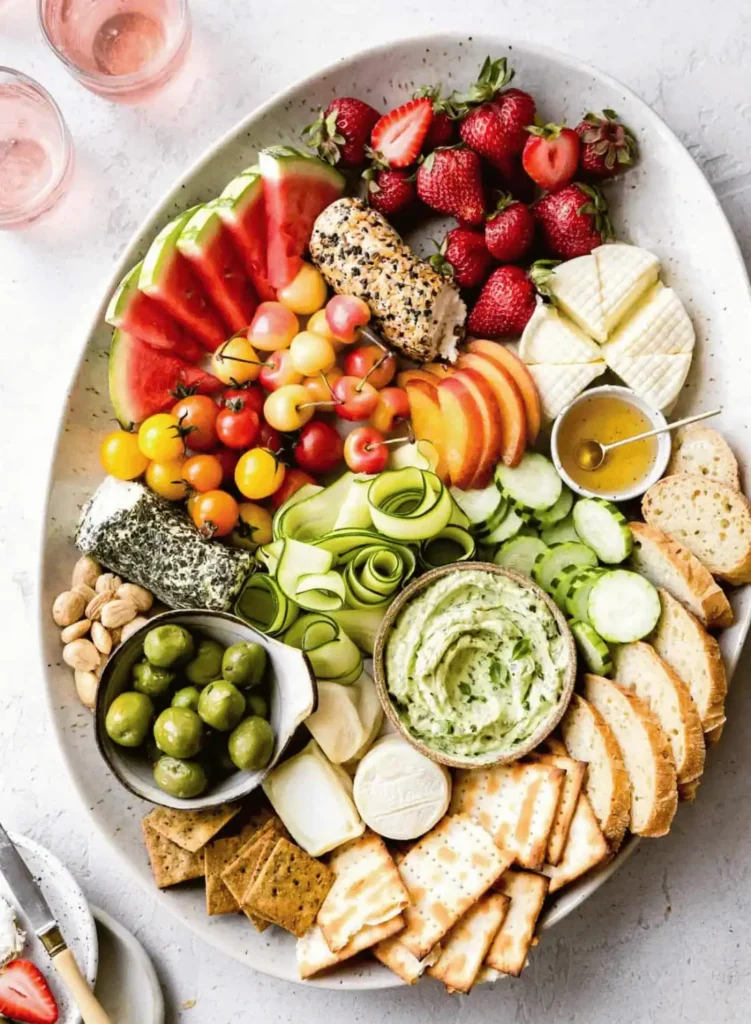 20-Minute Vibrant Summer Cheese Board