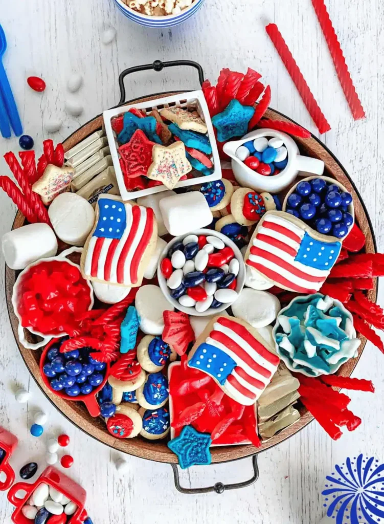 4th of July Charcuterie Board