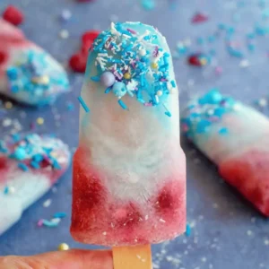 4th of July popsicles