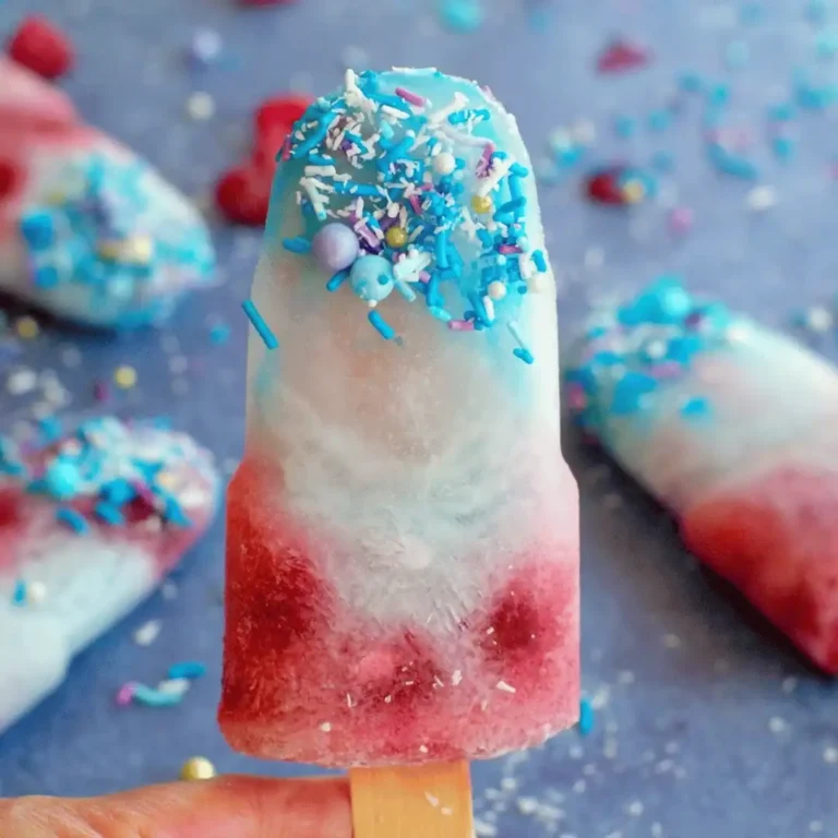 4th of July popsicles