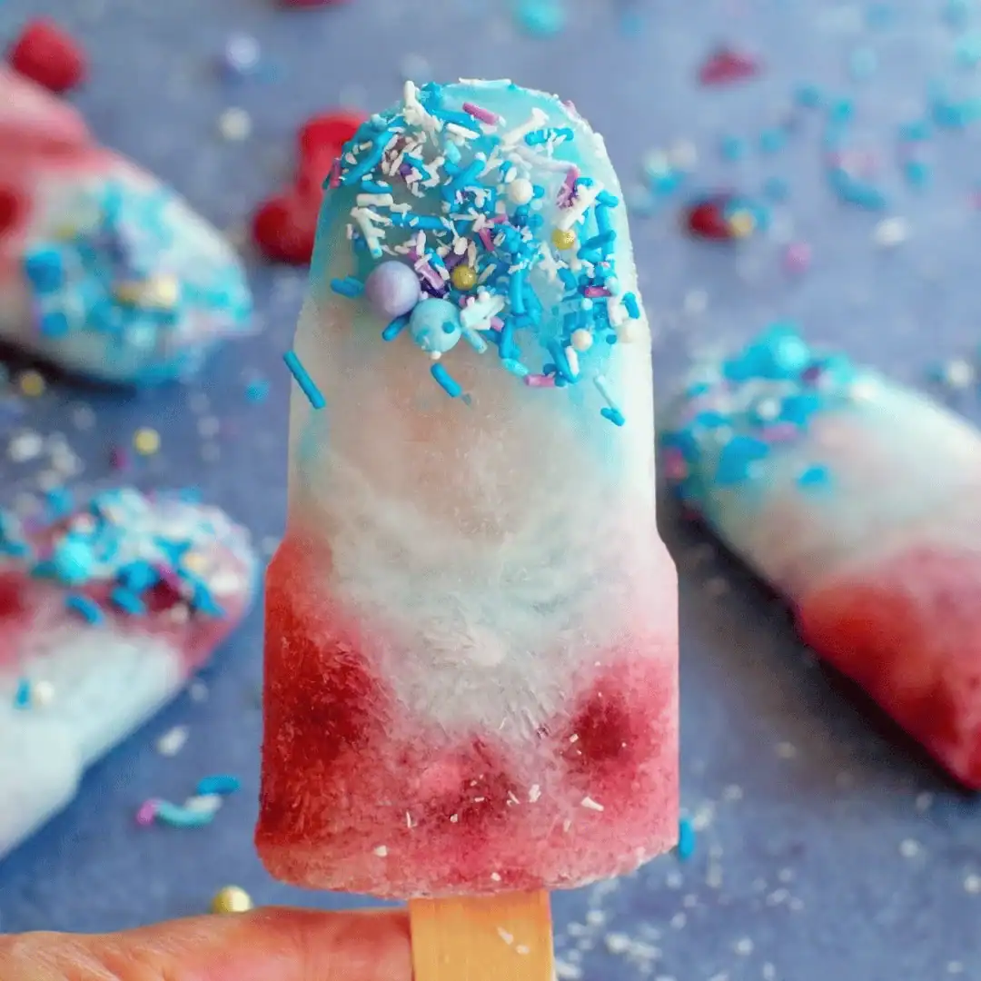 4th of July popsicles