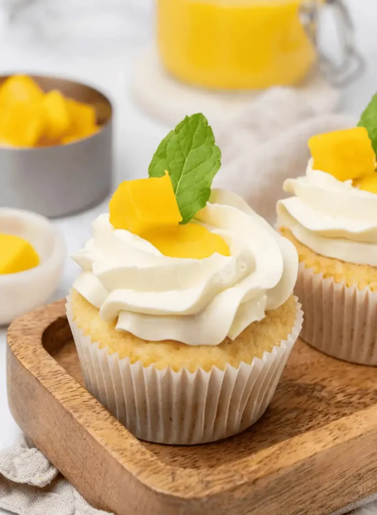 mango cupcakes
