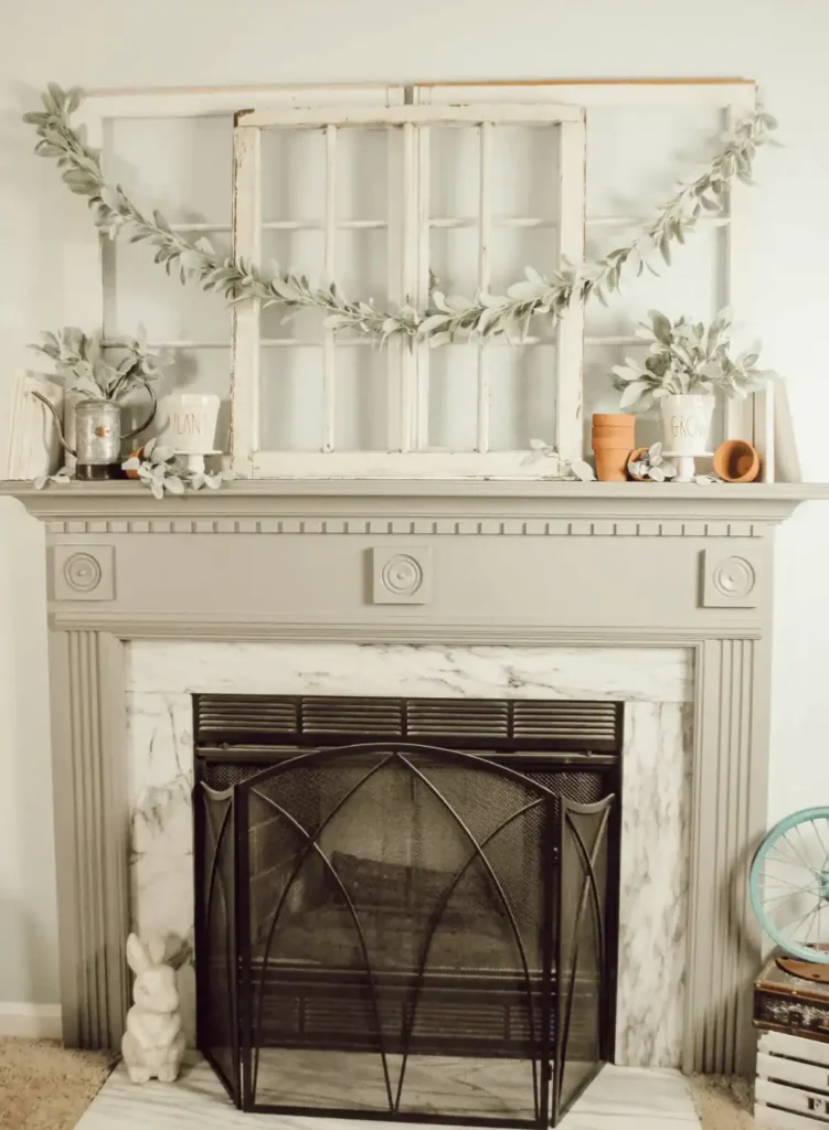 Summer mantel ideas