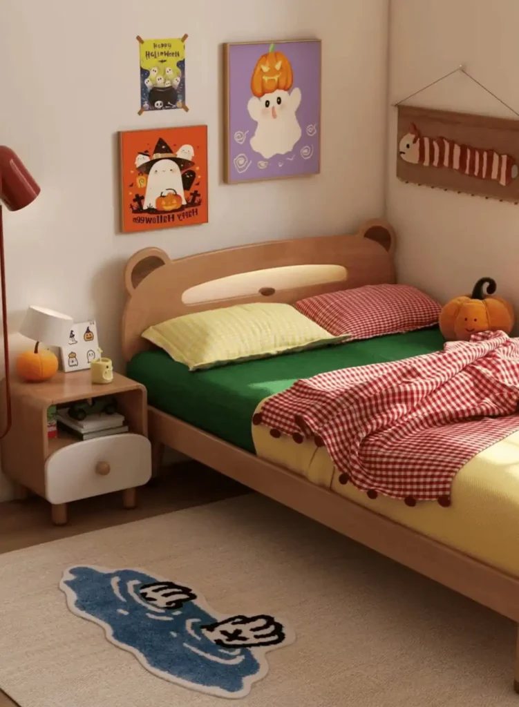 Add Halloween Wall Art. 