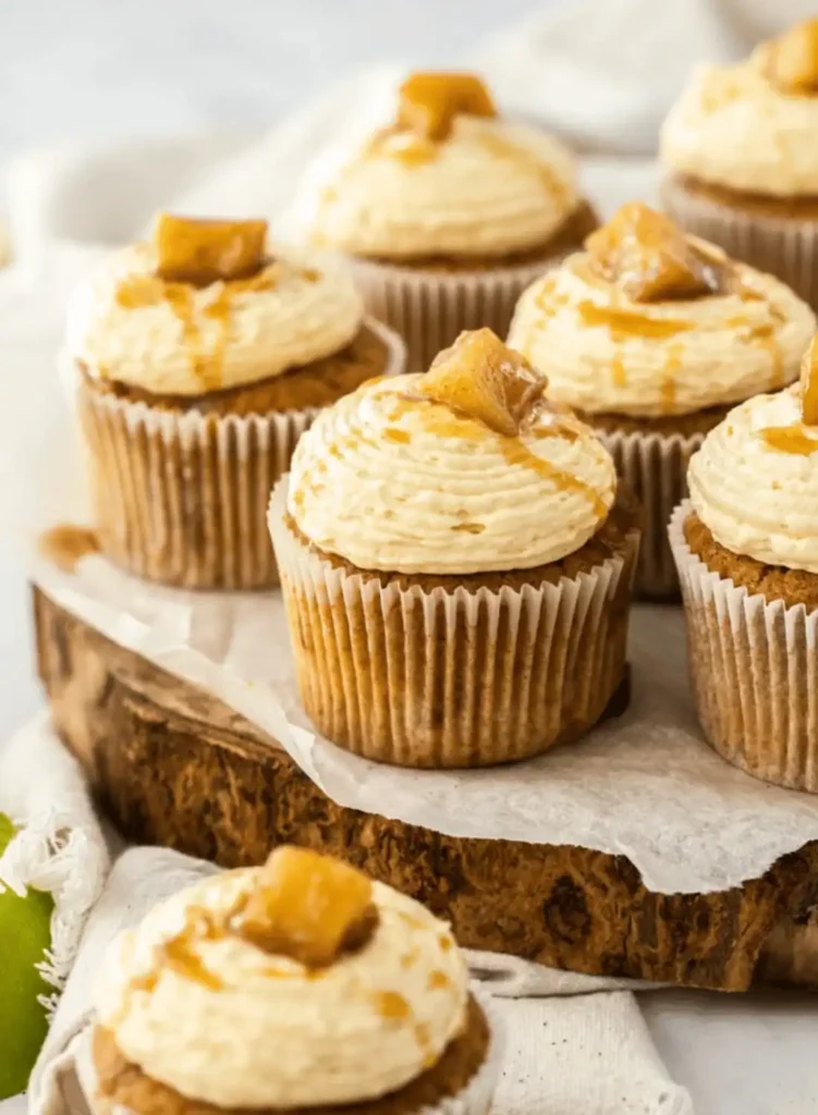 apple pie cupcakes