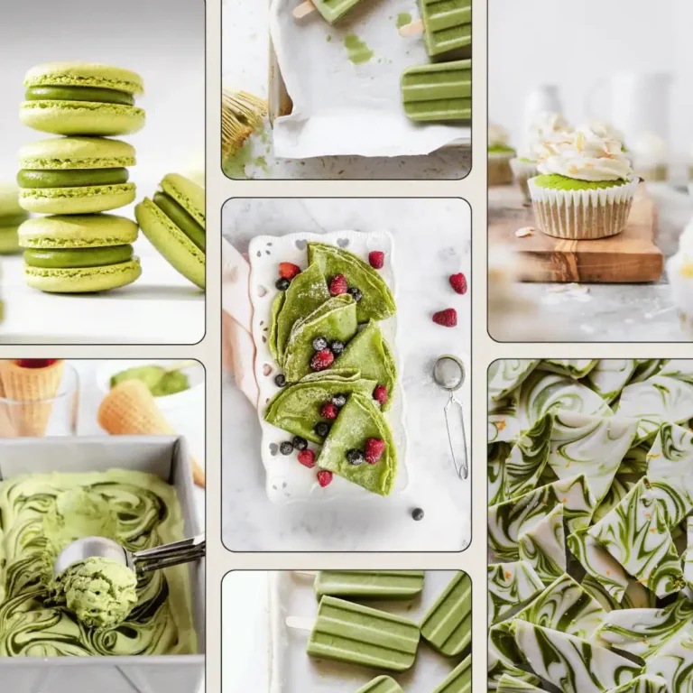 Matcha dessert recipes