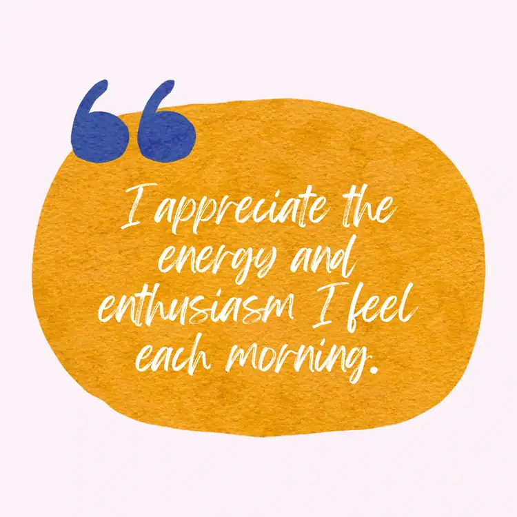 Positive Affirmations for Gratitude