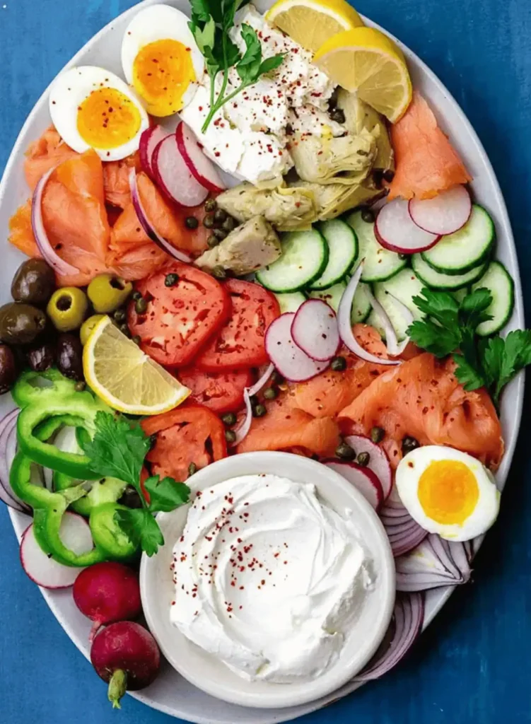 Smoked Salmon Appetizer Platter