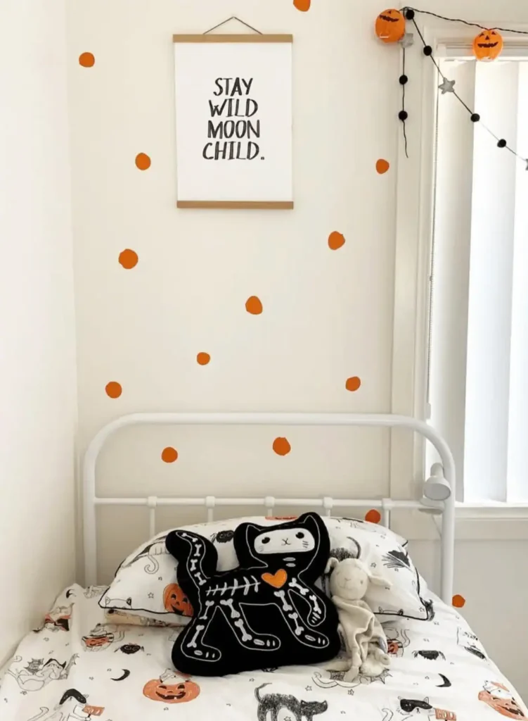 Try halloween bed linen. 