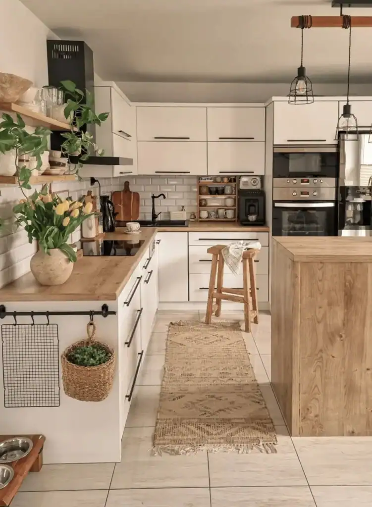 earthy-boho-kitchen-ideas
