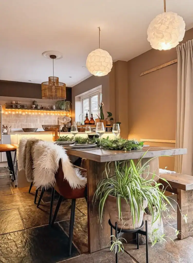 earthy-boho-kitchen-ideas