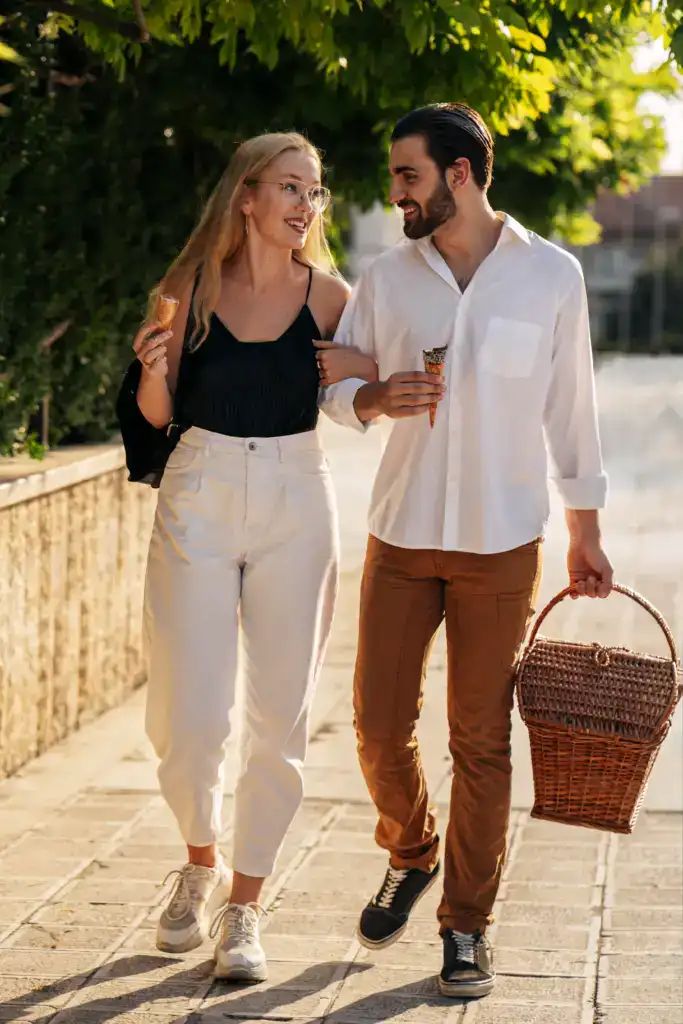 man-woman-going-park-have-picnic