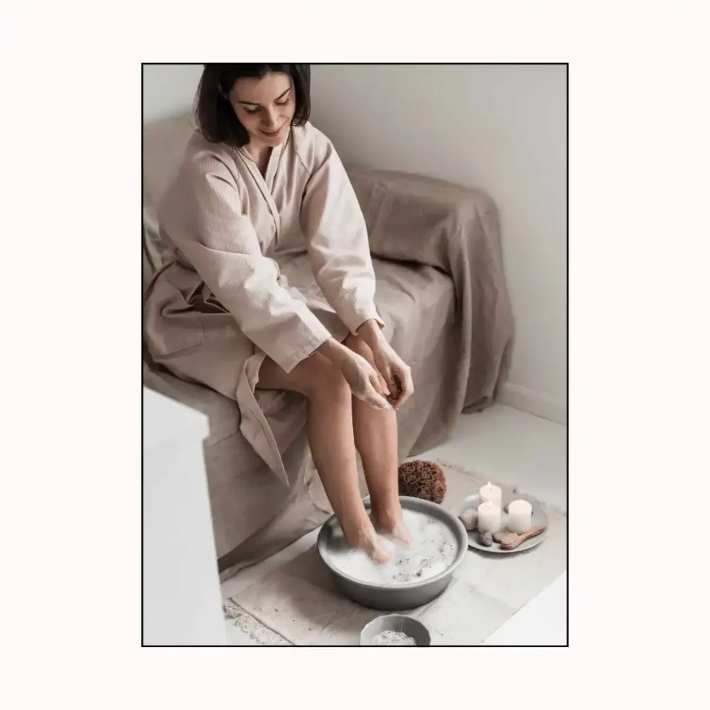 woman-having-a-foot-spa-at-home-self-care-sunday-quotes