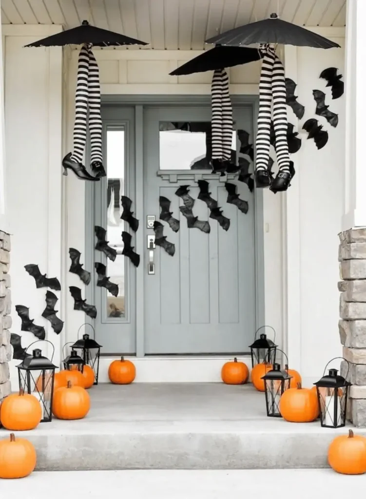halloween front porch ideas
