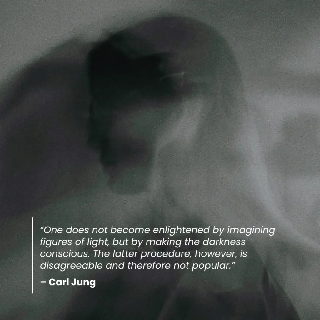 Carl jung quote on Shadow Work