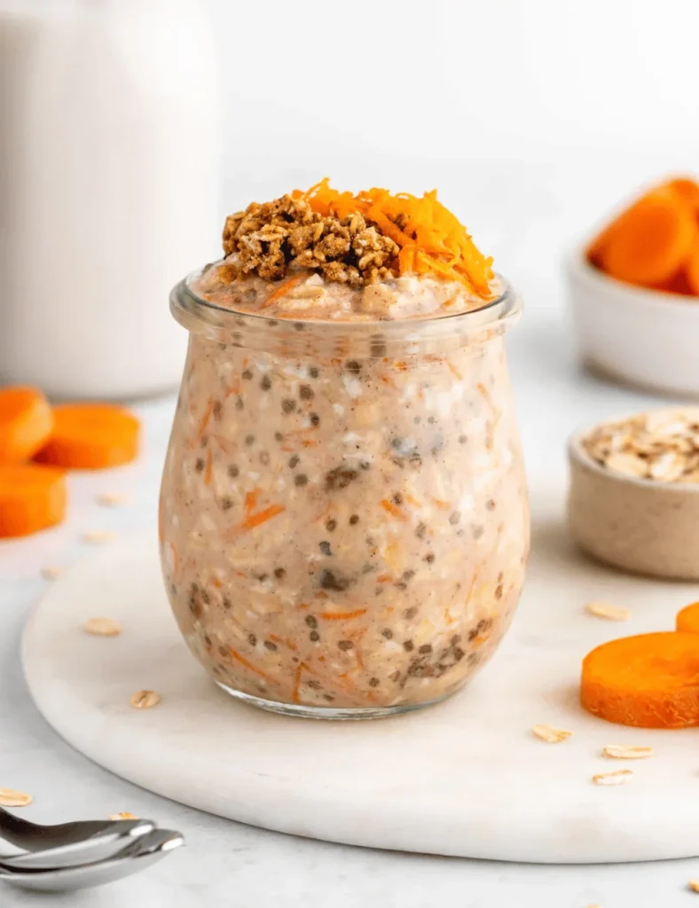 Carrot Cake Overnight Oats