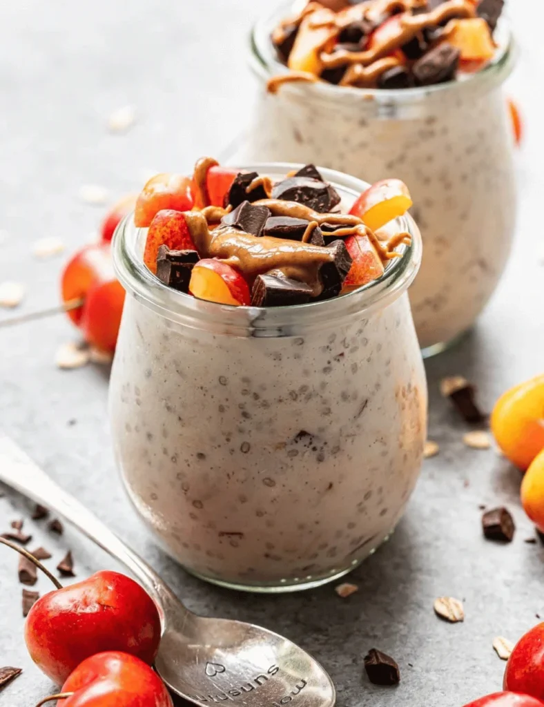 Cherry Overnight Oats