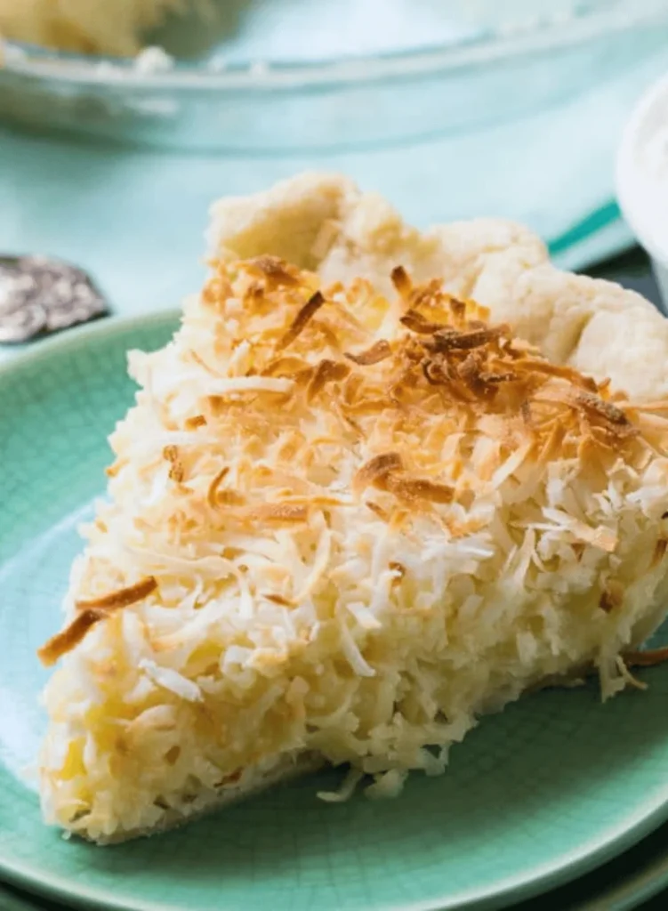 Coconut Macaroon Pie