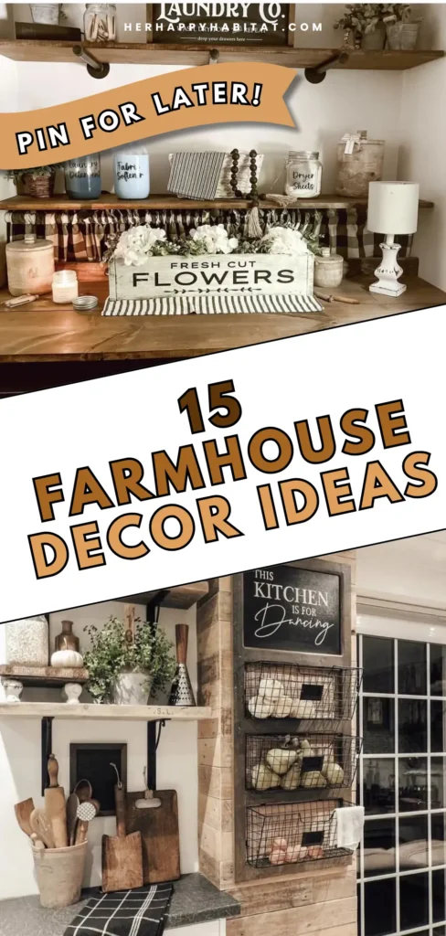 Farmhouse Decor Ideas