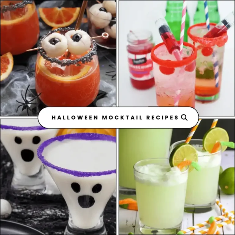 HALLOWEEN MOCKTAIL RECIPES