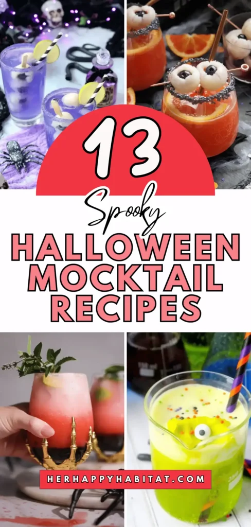 HALLOWEEN MOCKTAIL RECIPES