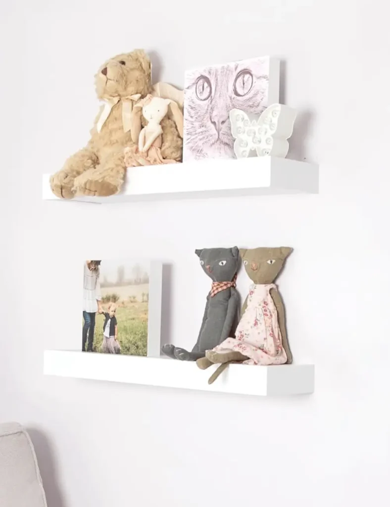 High and mighty floating shelves