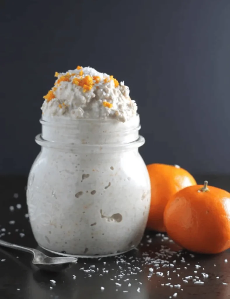 Orange, Coconut & Vanilla Overnight Oats
