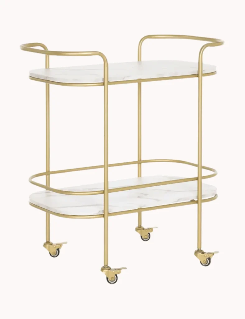 gold bar trolley from NEXT