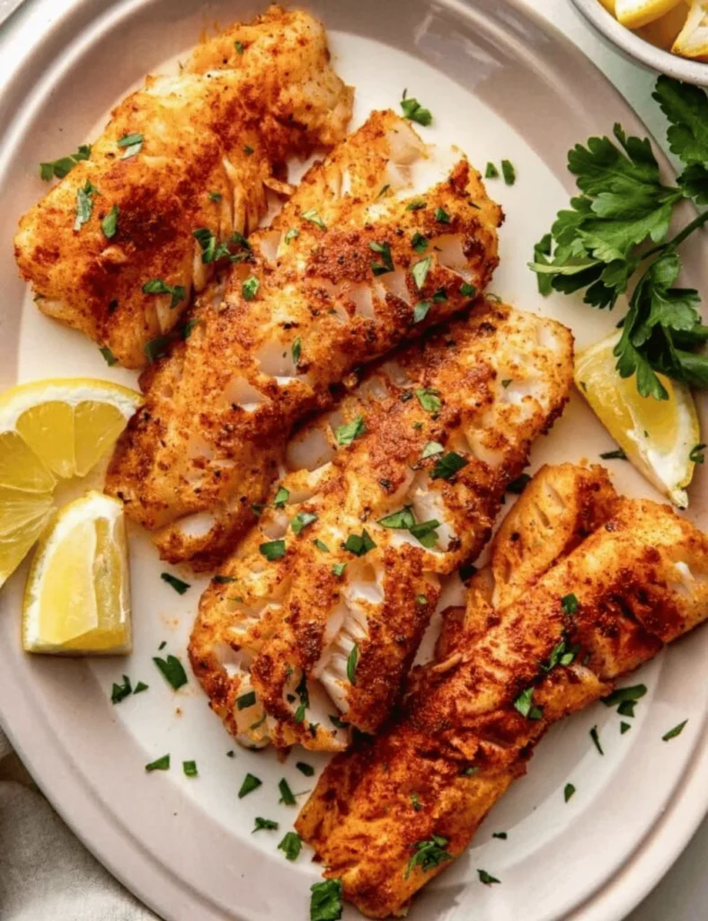 Air Fryer Cod. fall fish recipes