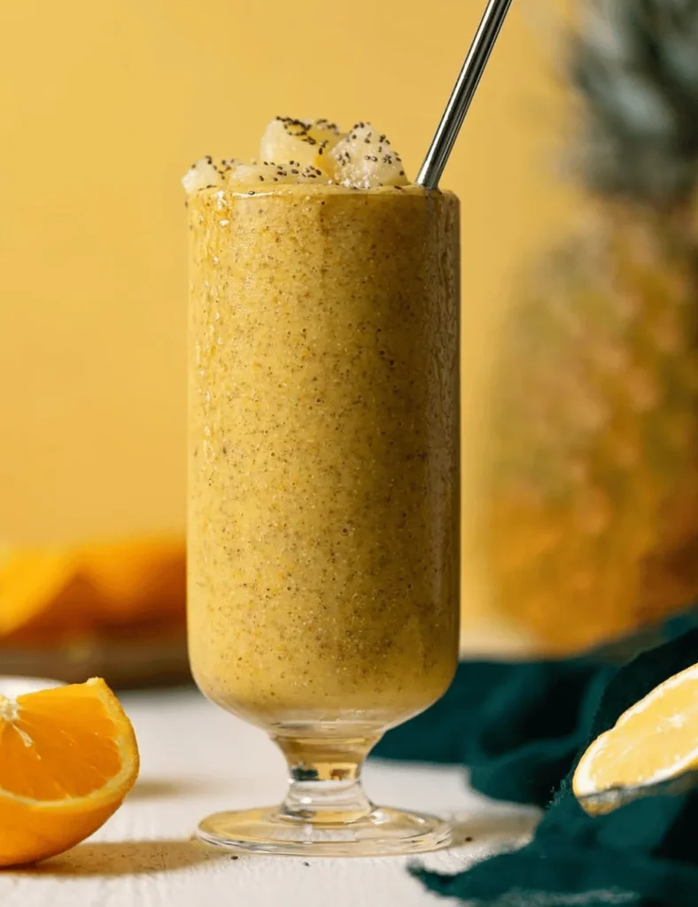 Anti-Inflammatory Pineapple Citrus Smoothie