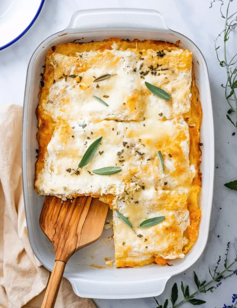 Butternut Squash Lasagna with Sage. fall dinner recipes