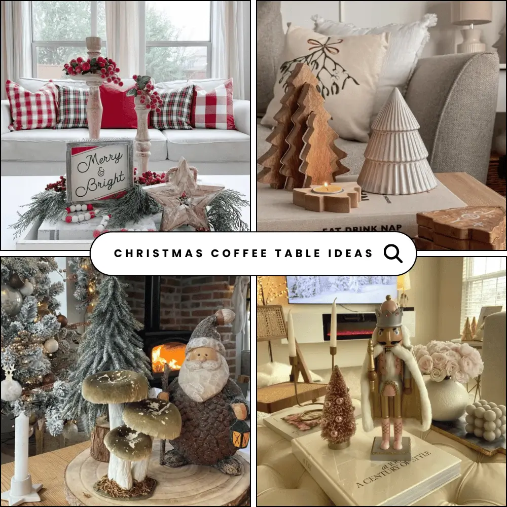 Christmas Coffee Table Decor Ideas