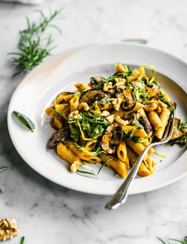 Creamy Vegan Pumpkin Pasta