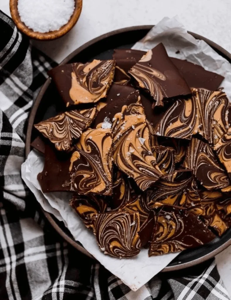 Dark Chocolate Peanut Butter Bark