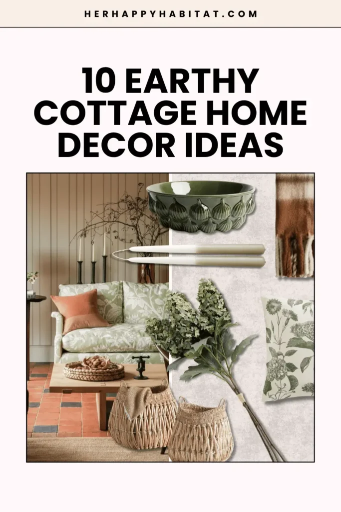Earthy Cottage Home Decor Ideas