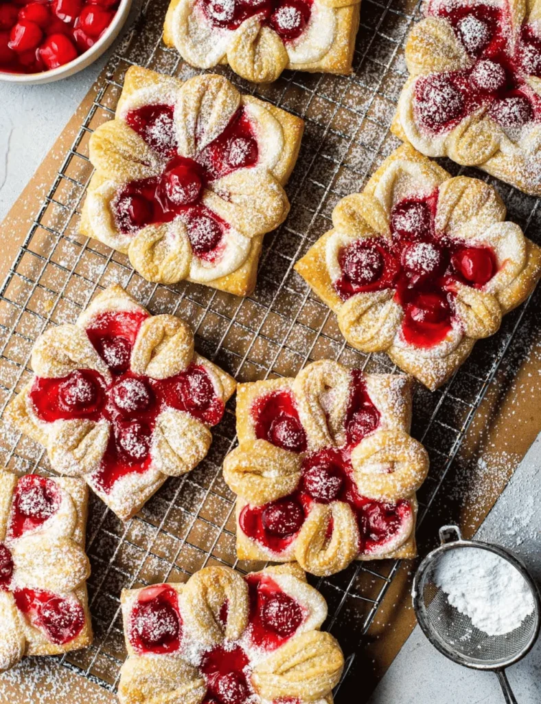 Easy Cherry Cheese Danish Recipe
