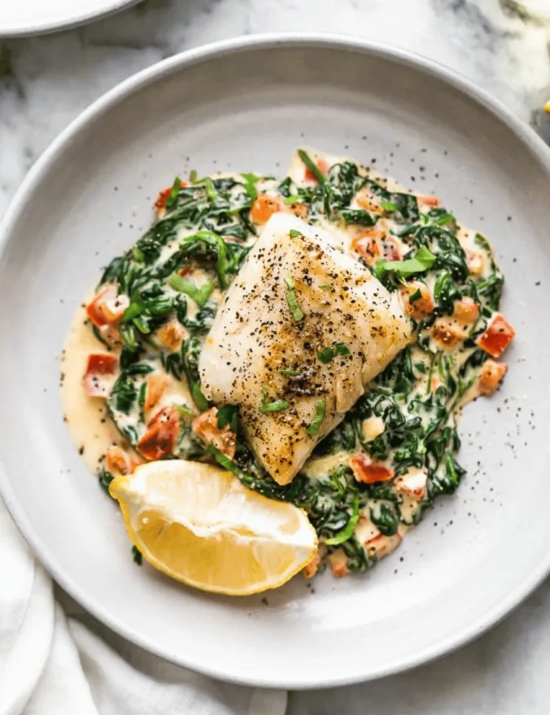 Fish Florentine