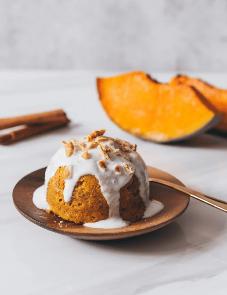 High Fiber Pumpkin Mug Cake
